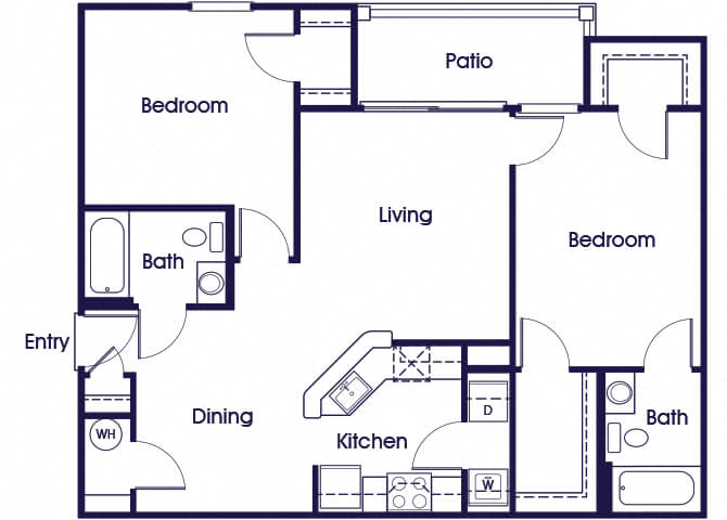 Suite A Floorplan